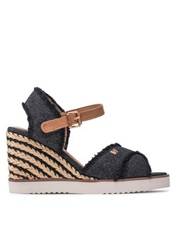 Espadryle Wrangler Maiorca Cross WL21700A Czarny ze sklepu eobuwie.pl w kategorii Espadryle damskie - zdjęcie 171334494