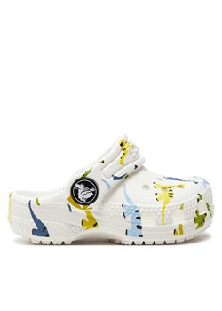 Klapki Crocs Classic Character Print Clog T 209697 Zielony ze sklepu eobuwie.pl w kategorii Klapki dziecięce - zdjęcie 171334503