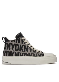 Trampki DKNY Yaser K1491518 Black/White 5 ze sklepu eobuwie.pl w kategorii Trampki damskie - zdjęcie 171334521