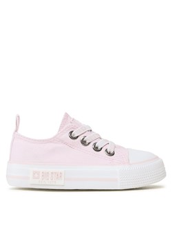 Trampki Big Star Shoes KK374072 Pink ze sklepu eobuwie.pl w kategorii Trampki dziecięce - zdjęcie 171335833