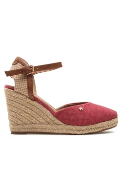 Espadryle Wrangler Brava WL31500A Red 087 ze sklepu eobuwie.pl w kategorii Espadryle damskie - zdjęcie 171335941