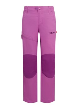 Trollkids Spodnie trekkingowe &quot;Hammerfest Pro&quot; w kolorze fioletowo-jasnoróżowym ze sklepu Limango Polska w kategorii Spodnie dziewczęce - zdjęcie 171336553