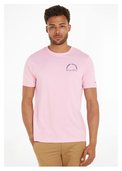 Tommy Hilfiger Koszulka w kolorze jasnoróżowym ze sklepu Limango Polska w kategorii T-shirty męskie - zdjęcie 171338161