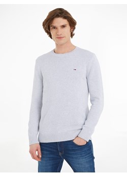 TOMMY JEANS Sweter w kolorze jasnoszarym ze sklepu Limango Polska w kategorii Swetry męskie - zdjęcie 171338210