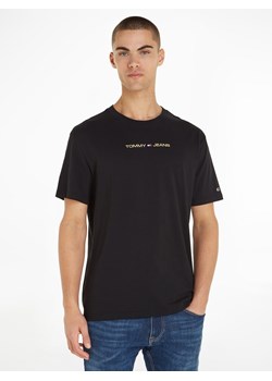 TOMMY JEANS Koszulka w kolorze czarnym ze sklepu Limango Polska w kategorii T-shirty męskie - zdjęcie 171338224