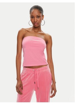 Juicy Couture Top Babey JCWCT23310 Różowy Slim Fit ze sklepu MODIVO w kategorii Bluzki damskie - zdjęcie 171342393