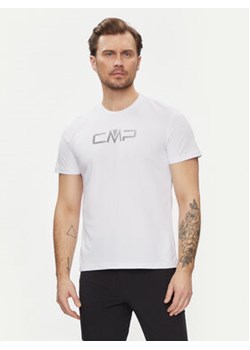 CMP Koszulka techniczna 39T7117P Biały Regular Fit ze sklepu MODIVO w kategorii T-shirty męskie - zdjęcie 171343051