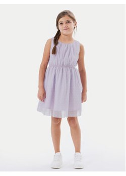 NAME IT Sukienka letnia Vabos 13218323 Fioletowy Regular Fit ze sklepu MODIVO w kategorii Sukienki dziewczęce - zdjęcie 171343910