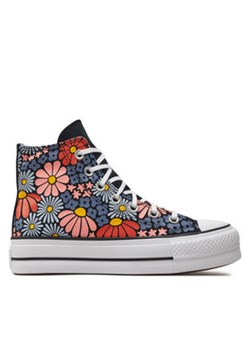 Converse Trampki Chuck Taylor All Star Lift Platform Floral A08112C Kolorowy ze sklepu MODIVO w kategorii Trampki damskie - zdjęcie 171344220