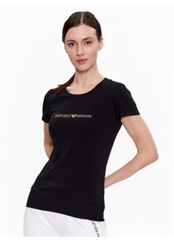 Emporio Armani Underwear T-Shirt 163139 3R227 00020 Czarny Regular Fit ze sklepu MODIVO w kategorii Bluzki damskie - zdjęcie 171344400