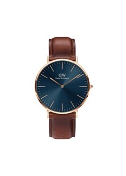 Daniel Wellington Zegarek Classic St Mawes DW00100626 Brązowy ze sklepu MODIVO w kategorii Zegarki - zdjęcie 171344522