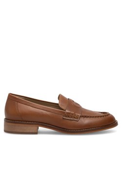 Gino Rossi Loafersy SIDE-113746 Brązowy ze sklepu MODIVO w kategorii Półbuty damskie - zdjęcie 171345022