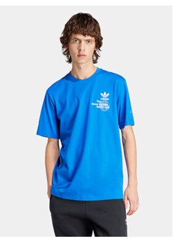 adidas T-Shirt BT IS0182 Niebieski Regular Fit ze sklepu MODIVO w kategorii T-shirty męskie - zdjęcie 171345030