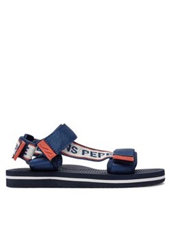 Pepe Jeans Sandały Pool One B PBS70063 Granatowy ze sklepu MODIVO w kategorii Sandały dziecięce - zdjęcie 171345414