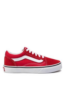 Vans Tenisówki Old Skool VN0A4BUUJV61 Czerwony ze sklepu MODIVO w kategorii Trampki dziecięce - zdjęcie 171345590