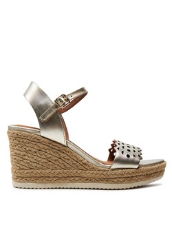 Espadryle Geox D Ponza D45GVA 000CF C2012 Złoty ze sklepu eobuwie.pl w kategorii Sandały damskie - zdjęcie 171346863