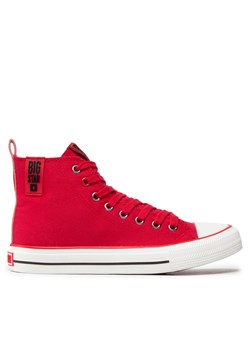 Trampki Big Star Shoes JJ274128 Czerwony ze sklepu eobuwie.pl w kategorii Trampki damskie - zdjęcie 171347100