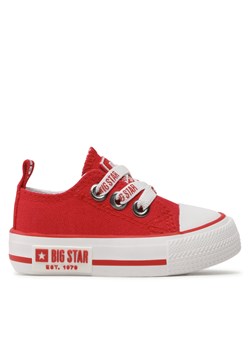 Trampki Big Star Shoes KK374051 Red ze sklepu eobuwie.pl w kategorii Buciki niemowlęce - zdjęcie 171347572