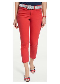 Heine Rybaczki dżinsowe w kolorze czerwonym ze sklepu Limango Polska w kategorii Spodnie damskie - zdjęcie 171348070