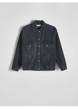 Reserved - Kurtka jeansowa - czarny ze sklepu Reserved w kategorii Kurtki damskie - zdjęcie 171348832