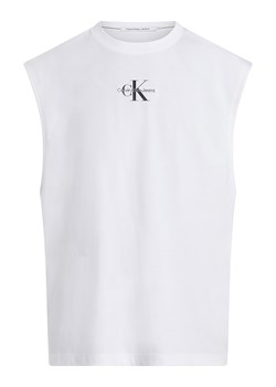 Calvin Klein Top w kolorze białym ze sklepu Limango Polska w kategorii T-shirty męskie - zdjęcie 171350173