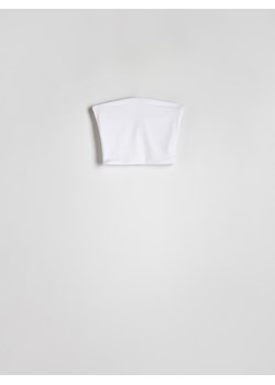 Reserved - Top bandeau - biały ze sklepu Reserved w kategorii Bluzki damskie - zdjęcie 171351003