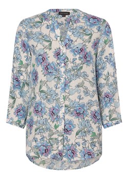 Franco Callegari Damska bluzka lniana Kobiety len jasnoniebieski wzorzysty ze sklepu vangraaf w kategorii Bluzki damskie - zdjęcie 171351031