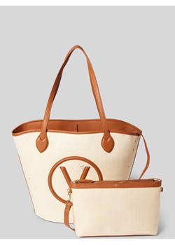 Torba shopper z aplikacją z logo model ‘COVENT’ ze sklepu Peek&Cloppenburg  w kategorii Torby Shopper bag - zdjęcie 171351582