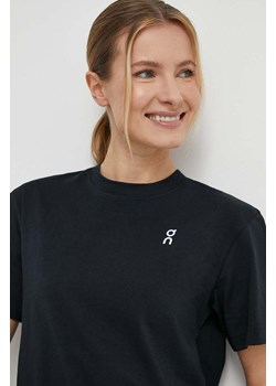 On-running t-shirt Graphic-T damski kolor czarny ze sklepu ANSWEAR.com w kategorii Bluzki damskie - zdjęcie 171352963