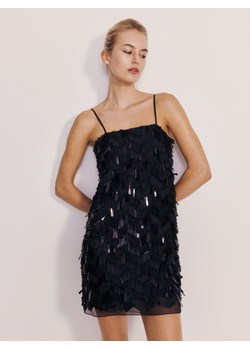 Reserved - Sukienka mini z cekinami - czarny ze sklepu Reserved w kategorii Sukienki - zdjęcie 171355902