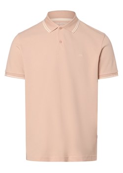 Selected Męska koszulka polo - SLHDante Mężczyźni Bawełna różowy jednolity ze sklepu vangraaf w kategorii T-shirty męskie - zdjęcie 171357162