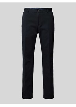Chinosy o kroju slim fit ze szlufkami na pasek model ‘Hank’ ze sklepu Peek&Cloppenburg  w kategorii Spodnie męskie - zdjęcie 171359413