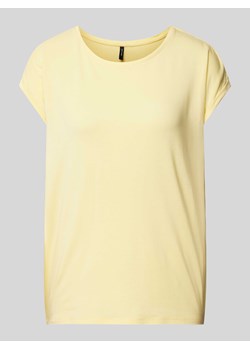 T-shirt z mieszanki lyocellu i elastanu model ‘AVA’ ze sklepu Peek&Cloppenburg  w kategorii Bluzki damskie - zdjęcie 171359422