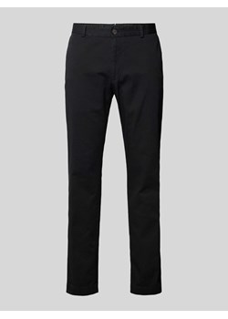 Chinosy o kroju slim fit ze szlufkami na pasek model ‘Hank’ ze sklepu Peek&Cloppenburg  w kategorii Spodnie męskie - zdjęcie 171359432