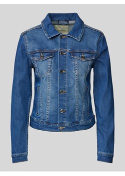 Kurtka jeansowa z kieszeniami z patką model ‘Rock’ ze sklepu Peek&Cloppenburg  w kategorii Kurtki damskie - zdjęcie 171359451