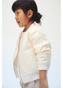 H & M - Kurtka bomberka - Biały ze sklepu H&M w kategorii Kurtki dziewczęce - zdjęcie 171359491