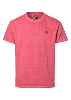 Superdry Koszulka męska Mężczyźni Bawełna malinowy jednolity ze sklepu vangraaf w kategorii T-shirty męskie - zdjęcie 171361261
