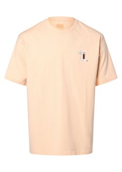 Finshley & Harding London Koszulka męska - Freddie Mężczyźni Bawełna morelowy nadruk ze sklepu vangraaf w kategorii T-shirty męskie - zdjęcie 171361273