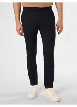 JOOP! Spodnie - Pistolet Mężczyźni Super Slim Fit granatowy jednolity ze sklepu vangraaf w kategorii Spodnie męskie - zdjęcie 171361314