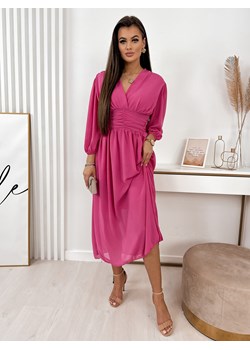sukienka gary różowa one size ze sklepu UBRA w kategorii Sukienki - zdjęcie 171363230