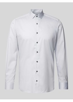 Koszula biznesowa o kroju body fit z kołnierzykiem typu kent model ‘Modern Kent’ ze sklepu Peek&Cloppenburg  w kategorii Koszule męskie - zdjęcie 171364243