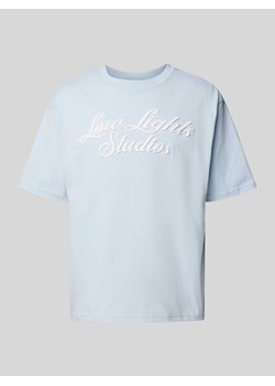T-shirt z wyhaftowanym logo model ‘Shutter’ ze sklepu Peek&Cloppenburg  w kategorii T-shirty męskie - zdjęcie 171364370