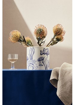 H & M - Kamionkowa osłona na doniczkę - Niebieski ze sklepu H&M w kategorii Doniczki i osłonki - zdjęcie 171365040
