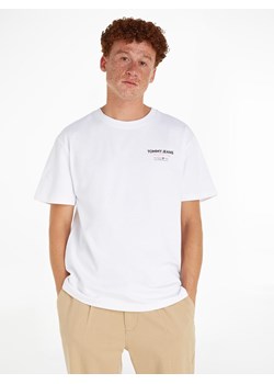 TOMMY JEANS Koszulka w kolorze białym ze sklepu Limango Polska w kategorii T-shirty męskie - zdjęcie 171365533