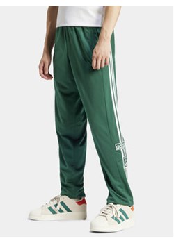 adidas Spodnie dresowe adicolor Classics Adibreak IM8213 Zielony Regular Fit ze sklepu MODIVO w kategorii Spodnie męskie - zdjęcie 171367484