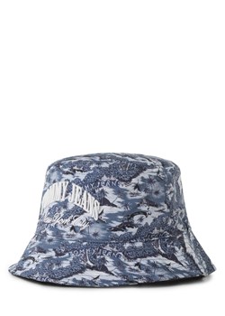 Tommy Jeans Damska czapka z daszkiem Kobiety Bawełna niebieski wzorzysty ze sklepu vangraaf w kategorii Kapelusze damskie - zdjęcie 171368142