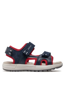 Sandały Geox J Sandal Alben Boy J35AVA 01520 C0735 S Navy/Red ze sklepu eobuwie.pl w kategorii Sandały dziecięce - zdjęcie 171368533