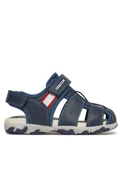 Sandały Geox B Sandal Flaffee Boy B4559B 08515 C4002 S Granatowy ze sklepu eobuwie.pl w kategorii Sandały dziecięce - zdjęcie 171368663