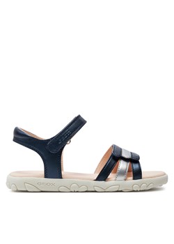 Sandały Geox J Sandal Haiti Girl J458ZD 000NF C0673 D Granatowy ze sklepu eobuwie.pl w kategorii Sandały dziecięce - zdjęcie 171369184