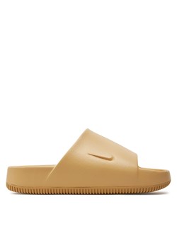 Klapki Nike Calm Slide DX4816 200 Beżowy ze sklepu eobuwie.pl w kategorii Klapki damskie - zdjęcie 171369420